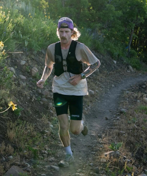 Grant Barnette running Twisted Fork 68k